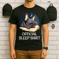 French Bulldog Sleep For Frenchie Lover T-Shirt thumb 6