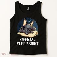 French Bulldog Sleep For Frenchie Lover Tank Top thumb 2