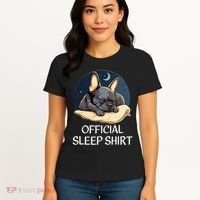 French Bulldog Sleep For Frenchie Lover Women's T-Shirt thumb 4