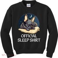 French Bulldog Sleep For Frenchie Lover Kids Sweatshirt thumb 0