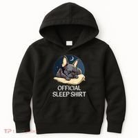 French Bulldog Sleep For Frenchie Lover Kids Hoodie thumb 0