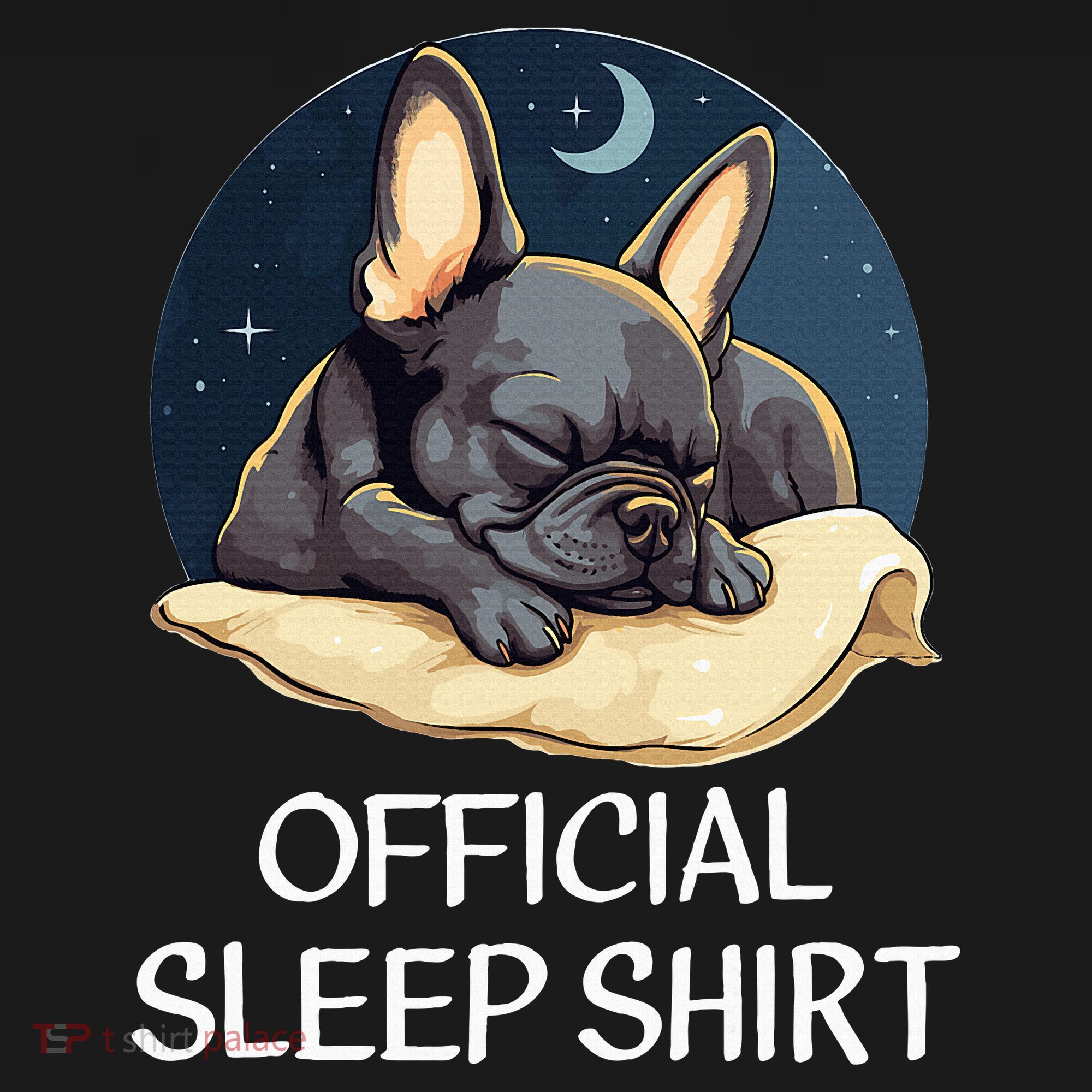French Bulldog Sleep For Frenchie Lover Kids T-Shirt