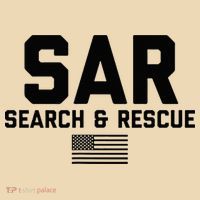 FRONT & BACK Search And Rescue American Flag SAR Team Tote Bag thumb 4
