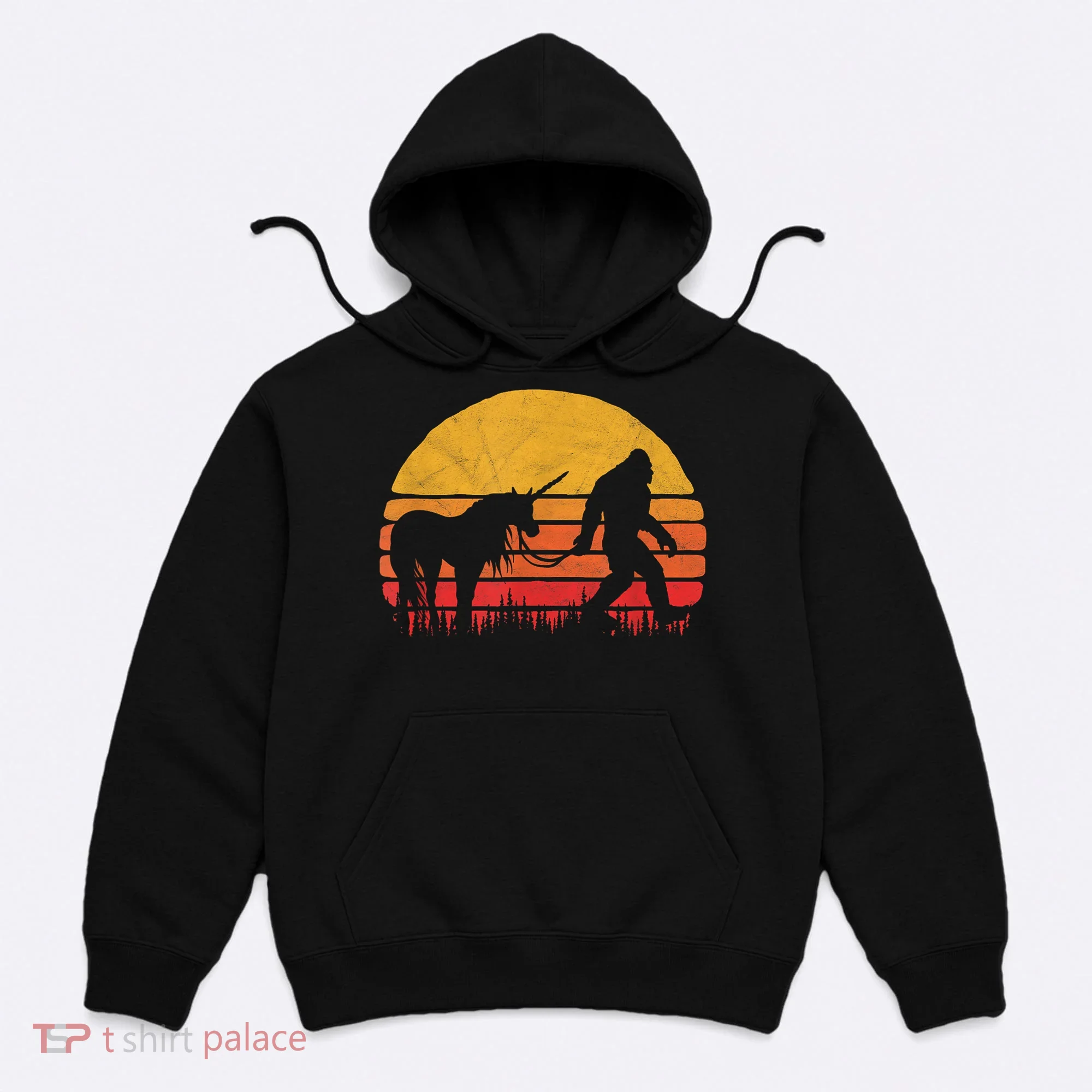 Funny Bigfoot Sasquatch & Unicorn Legends! Hoodie