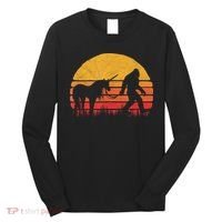 Funny Bigfoot Sasquatch & Unicorn Legends! Long Sleeve Shirt thumb 0