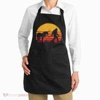 Funny Bigfoot Sasquatch & Unicorn Legends! Apron thumb 2