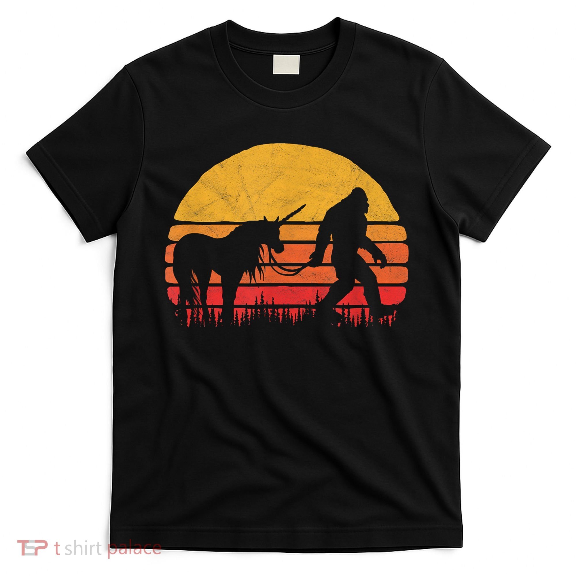 Funny Bigfoot Sasquatch & Unicorn Legends! T-Shirt