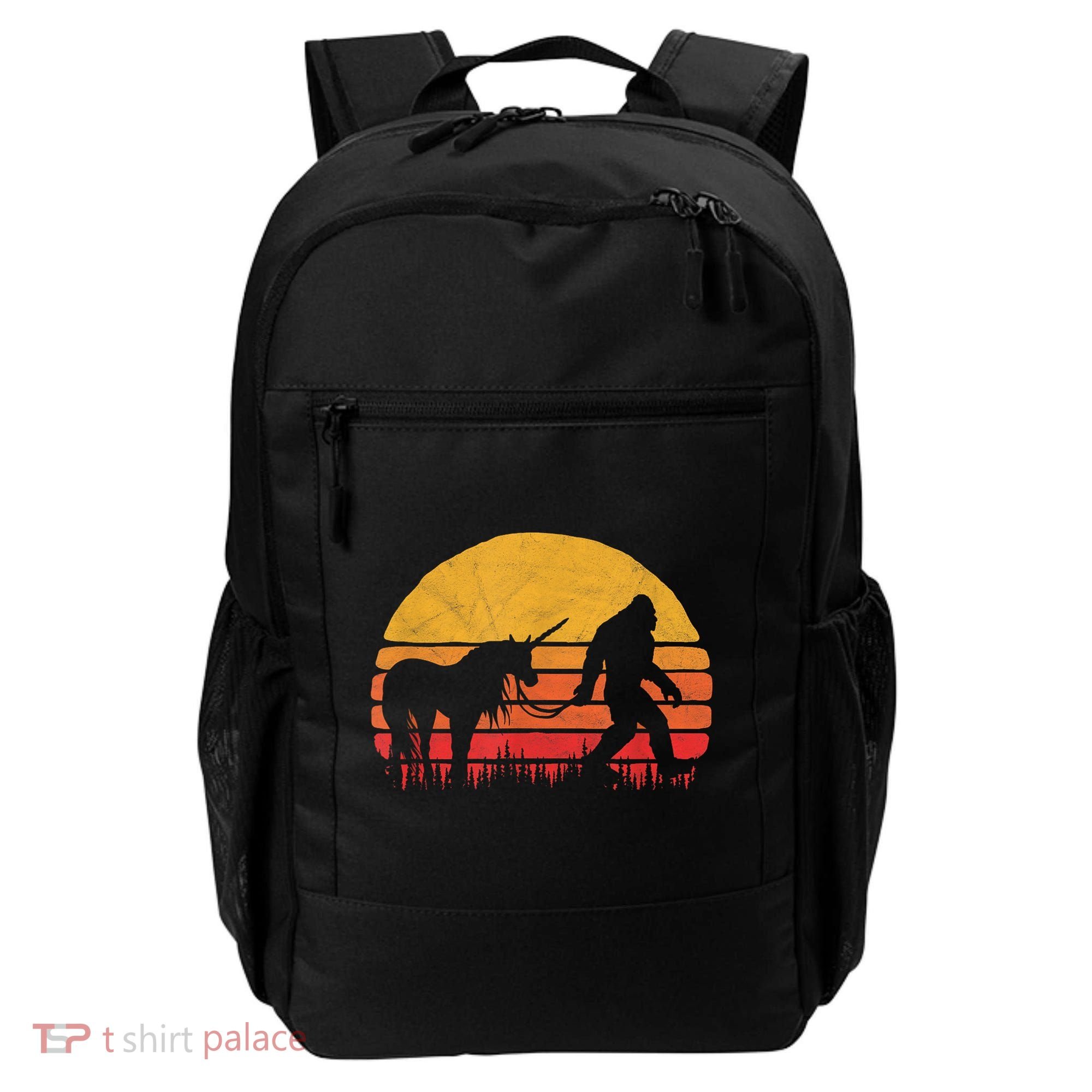 Funny Bigfoot Sasquatch & Unicorn Legends! Backpack