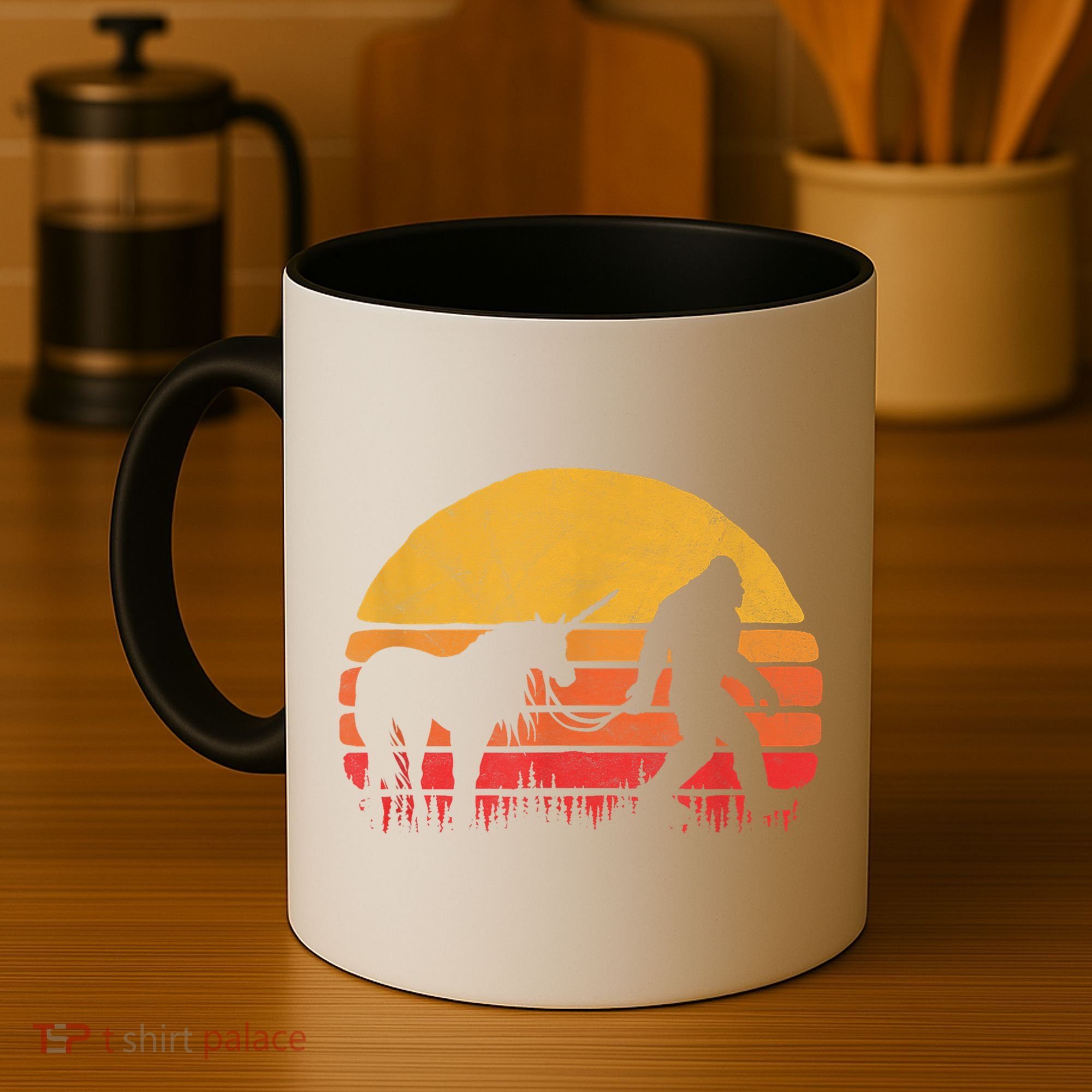 Funny Bigfoot Sasquatch & Unicorn Legends! Coffee Mug