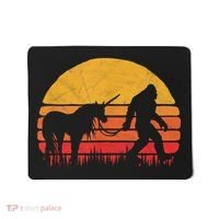 Funny Bigfoot Sasquatch & Unicorn Legends! Mousepad thumb 0