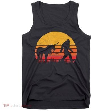 Funny Bigfoot Sasquatch & Unicorn Legends! Tank Top