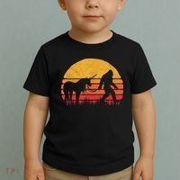 Funny Bigfoot Sasquatch & Unicorn Legends! Toddler T-Shirt thumb 2
