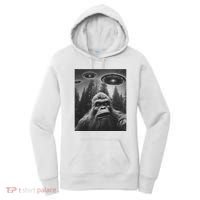 Funny Bigfoot Sasquatch Alien Ufo Women's Hoodie thumb 0