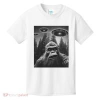 Funny Bigfoot Sasquatch Alien Ufo Kids T-Shirt thumb 0