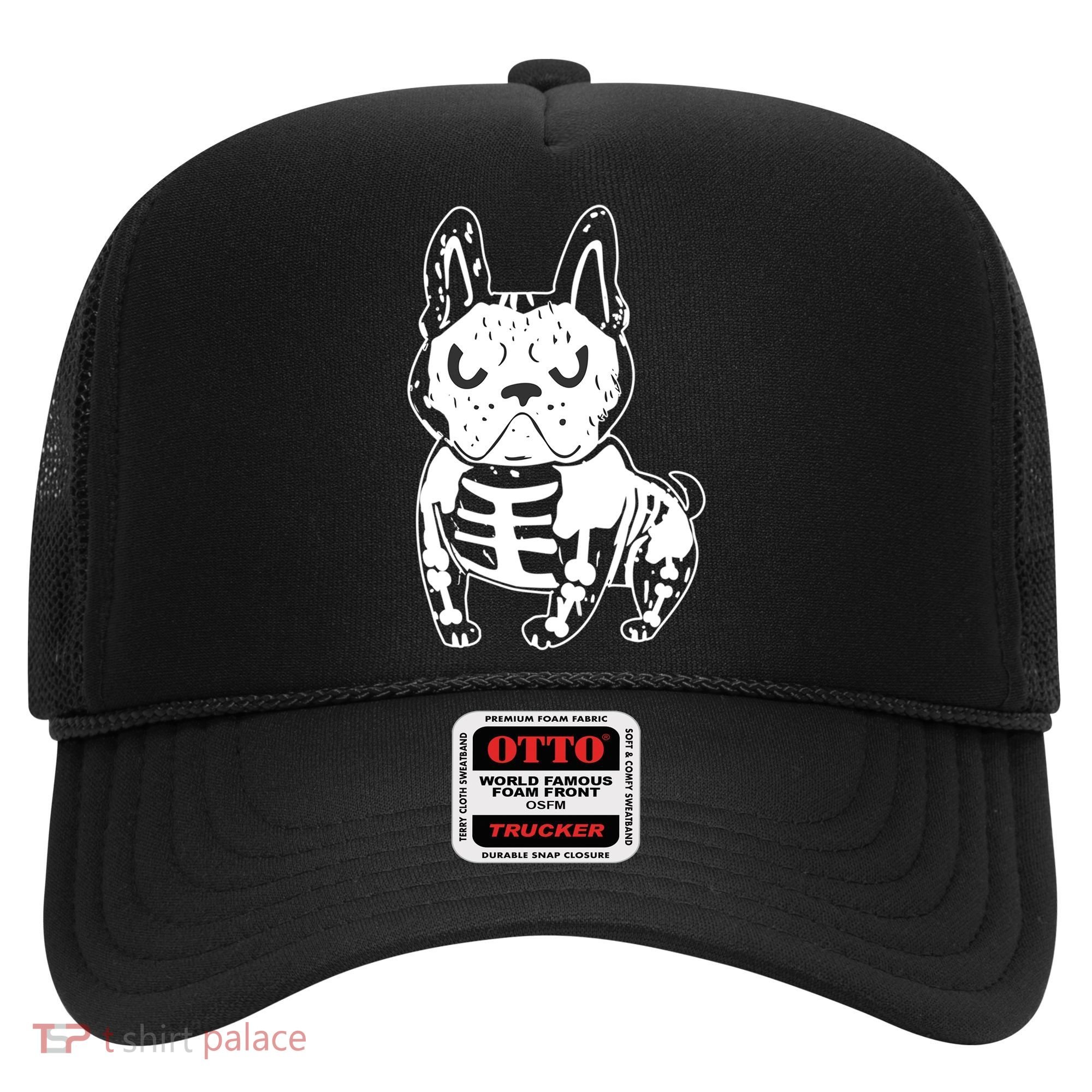 French Bulldog Skeleton Ghost Halloween Costume Gift Hat