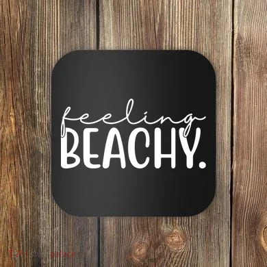 Feeling Beachy Summer Vacation Coaster