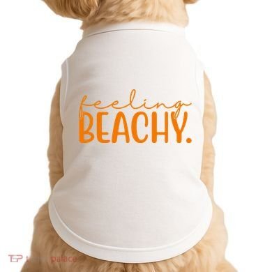 Feeling Beachy Summer Vacation Doggie Tank