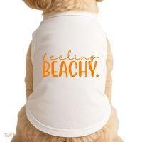 Feeling Beachy Summer Vacation Doggie Tank thumb 0