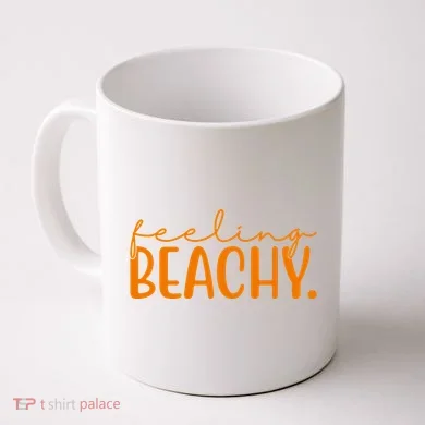 Feeling Beachy Summer Vacation Coffee Mug