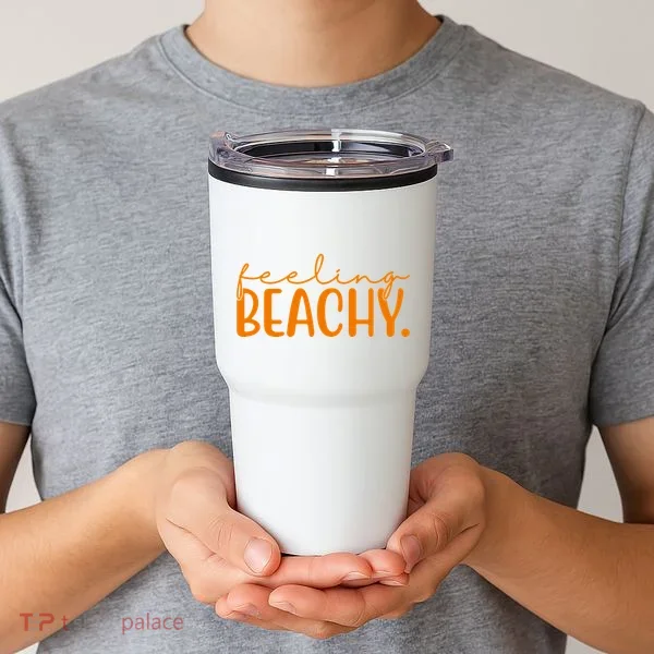 Feeling Beachy Summer Vacation Tumbler