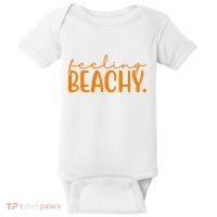 Feeling Beachy Summer Vacation Baby Bodysuit thumb 0