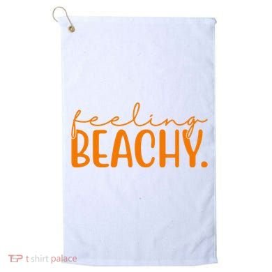 Feeling Beachy Summer Vacation Golf Towel