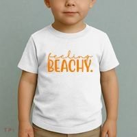 Feeling Beachy Summer Vacation Toddler T-Shirt thumb 2