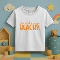Feeling Beachy Summer Vacation Toddler T-Shirt thumb 3