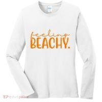 Feeling Beachy Summer Vacation Women's Long Sleeve Shirt thumb 0