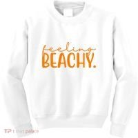 Feeling Beachy Summer Vacation Kids Sweatshirt thumb 0