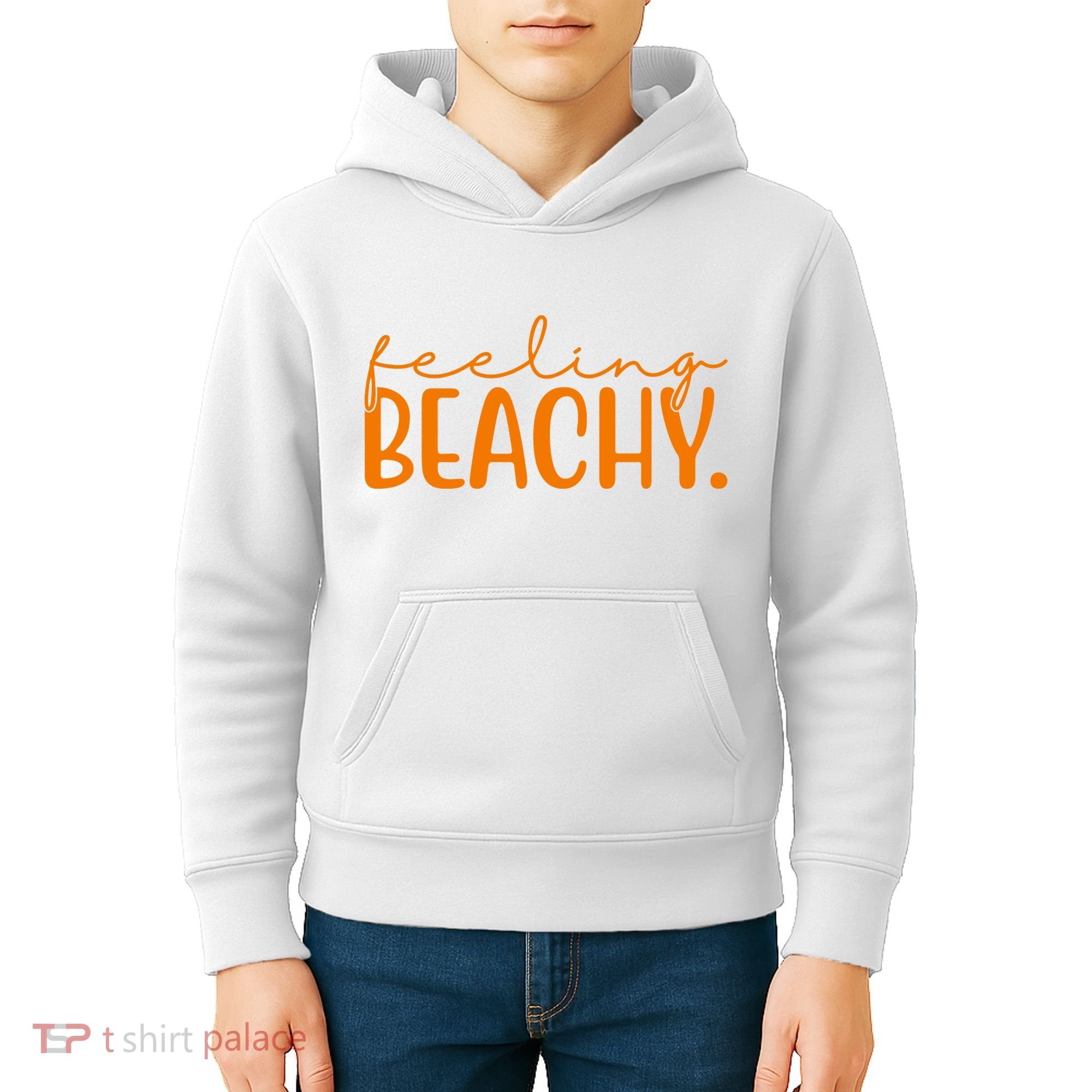 Feeling Beachy Summer Vacation Kids Hoodie