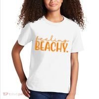 Feeling Beachy Summer Vacation Kids T-Shirt thumb 2