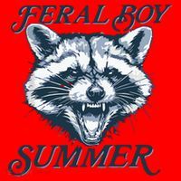Feral Boy Summer Funny Raccoon Meme Trash Panda Raccoon Santa Hat thumb 1