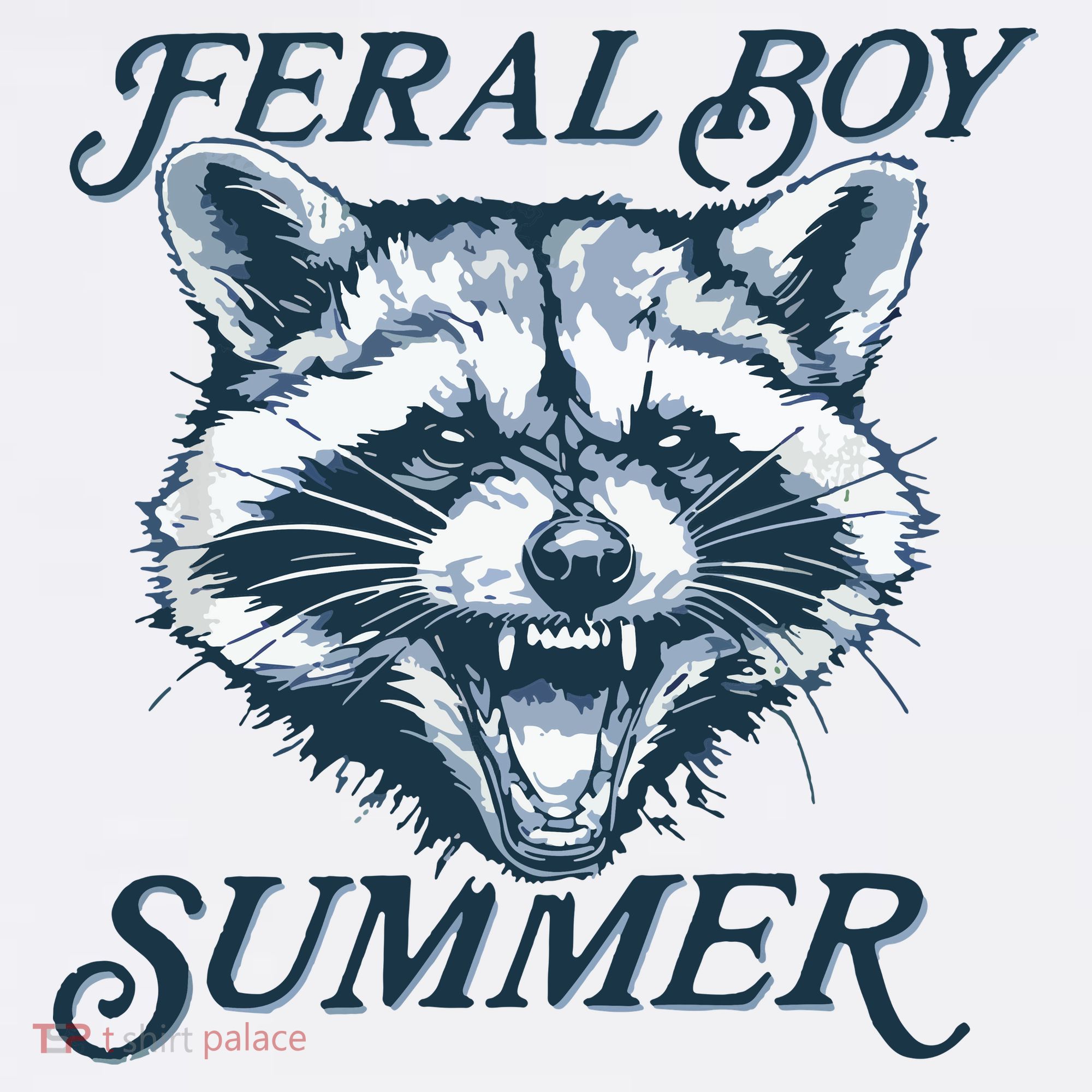 Feral Boy Summer Funny Raccoon Meme Trash Panda Raccoon Bucket Hat