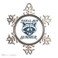 Feral Boy Summer Funny Raccoon Meme Trash Panda Raccoon Ornament thumb 0