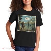 Funny Bigfoot Sasquatch Loch Ness Monster Introvert Bruh Kids T-Shirt thumb 2