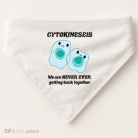 Funny Biology Science Biology Teacher Gift Idea USA-Made Doggie Bandana thumb 0