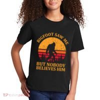Funny Bigfoot Saw Me But Nobody Believes Him Kids T-Shirt thumb 2