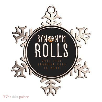 Funny Baking Synonym Rolls English Grammar Pun For Teacher Ornament