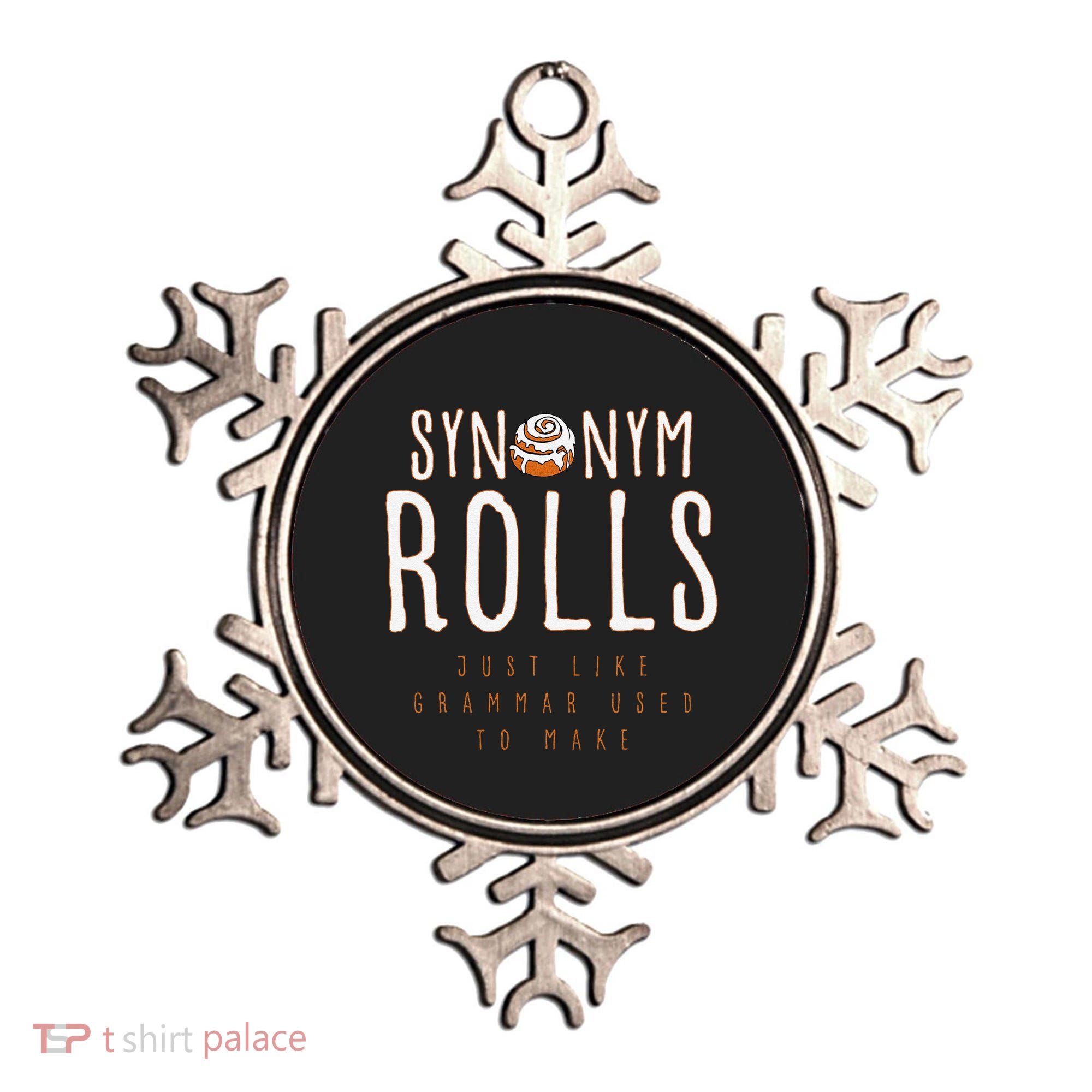 Funny Baking Synonym Rolls English Grammar Pun For Teacher Ornament