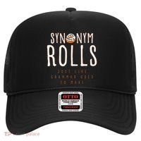 Funny Baking Synonym Rolls English Grammar Pun For Teacher Hat thumb 0