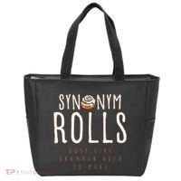 Funny Baking Synonym Rolls English Grammar Pun For Teacher Tote Bag thumb 0
