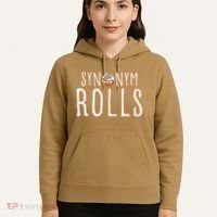 Funny Baking Synonym Rolls English Grammar Pun For Teacher Hoodie thumb 5