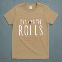 Funny Baking Synonym Rolls English Grammar Pun For Teacher T-Shirt thumb 5