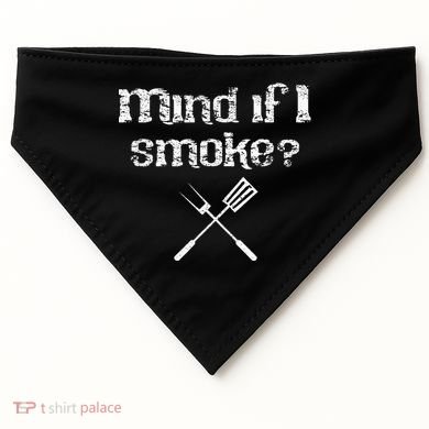 Funny Bbq Smoker Accessory Pitmaster Grill USA-Made Doggie Bandana