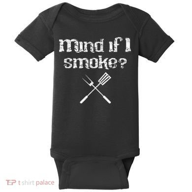 Funny Bbq Smoker Accessory Pitmaster Grill Baby Bodysuit