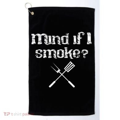 Funny Bbq Smoker Accessory Pitmaster Grill Golf Towel