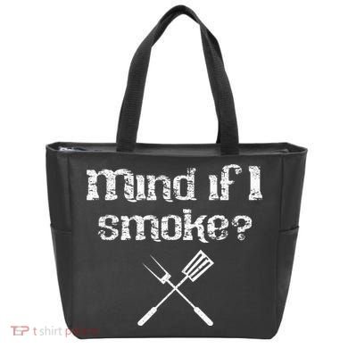 Funny Bbq Smoker Accessory Pitmaster Grill Tote Bag