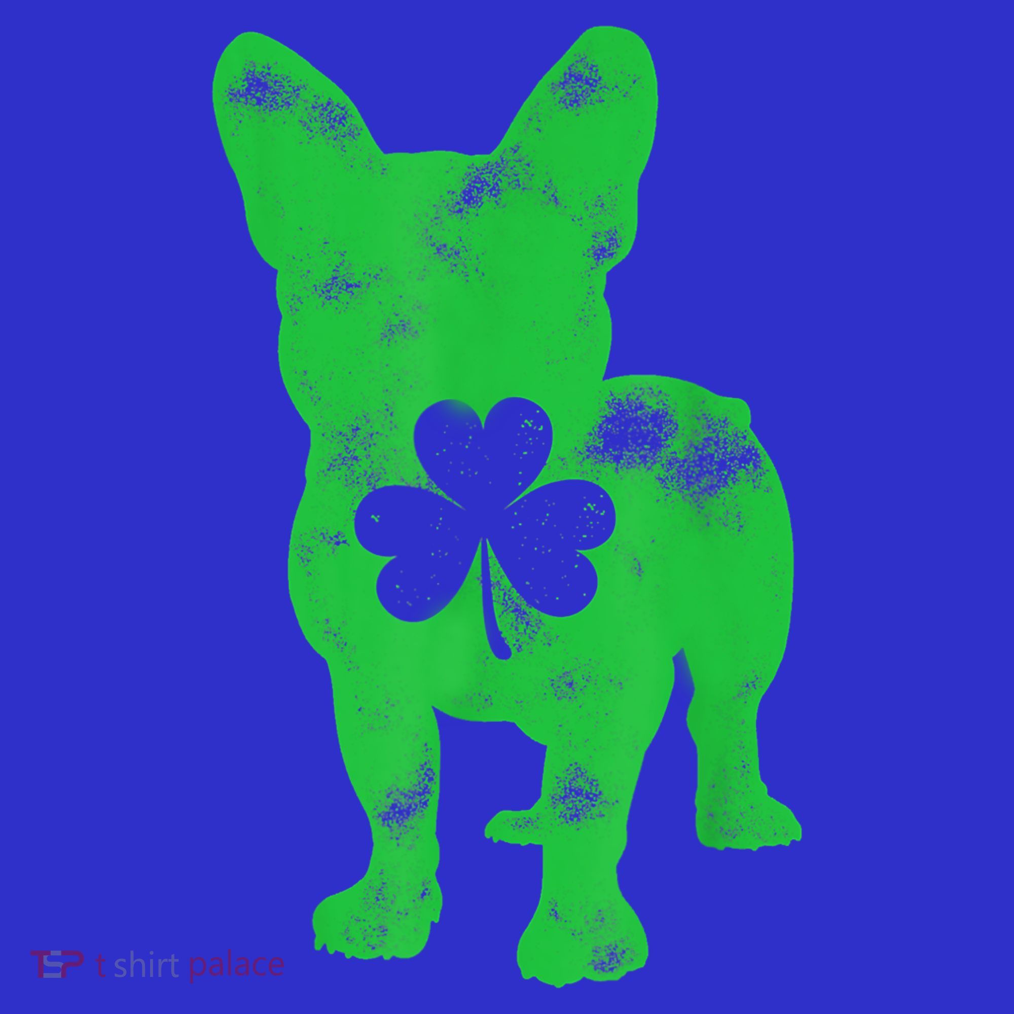 French Bulldog St Patricks Day Boys Girls Shamrock Dog Lover Women's Tank Top