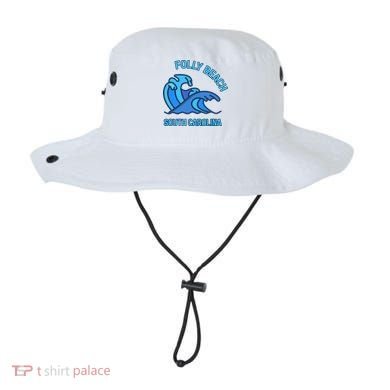 Folly Beach South Carolina Pocket Wave Souvenir Bucket Hat